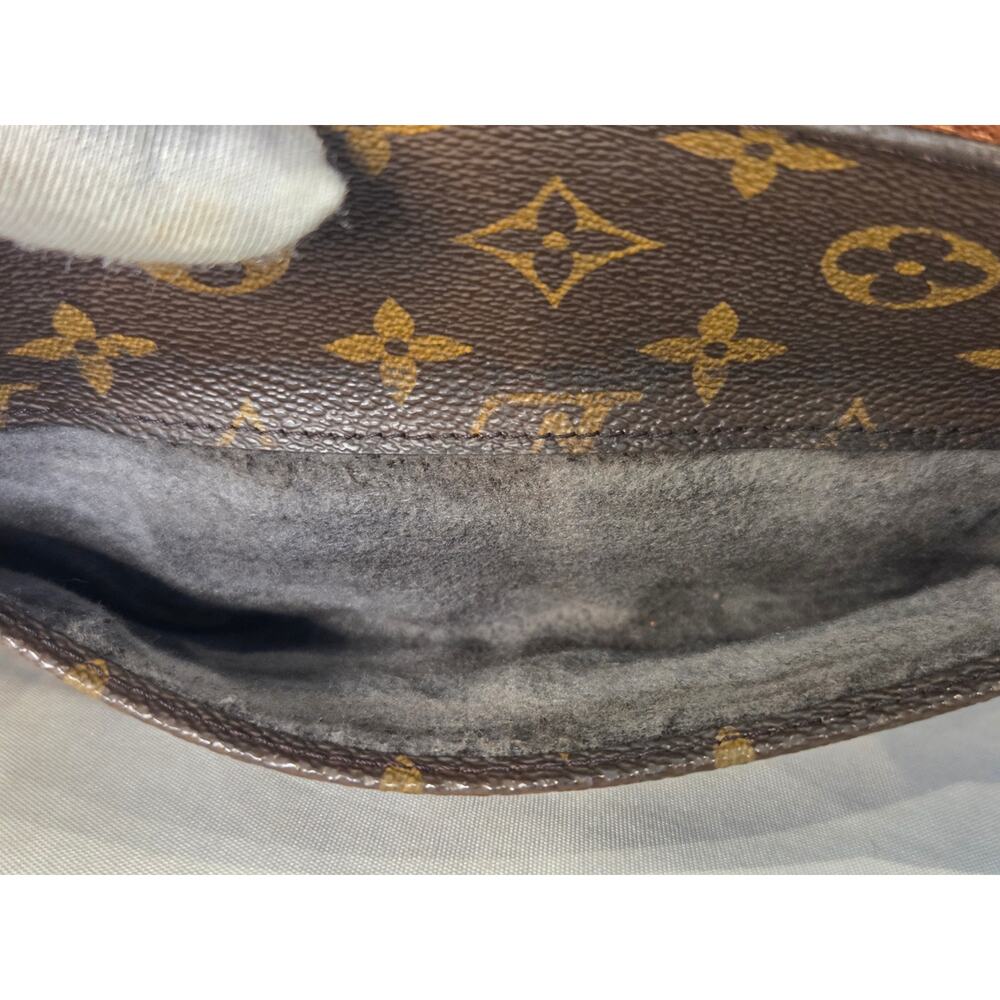 Louis Vuitton Monogram Orsay Clutch Wristlet Bag AR0917 LV Brown Canvas - Picture 5 of 13